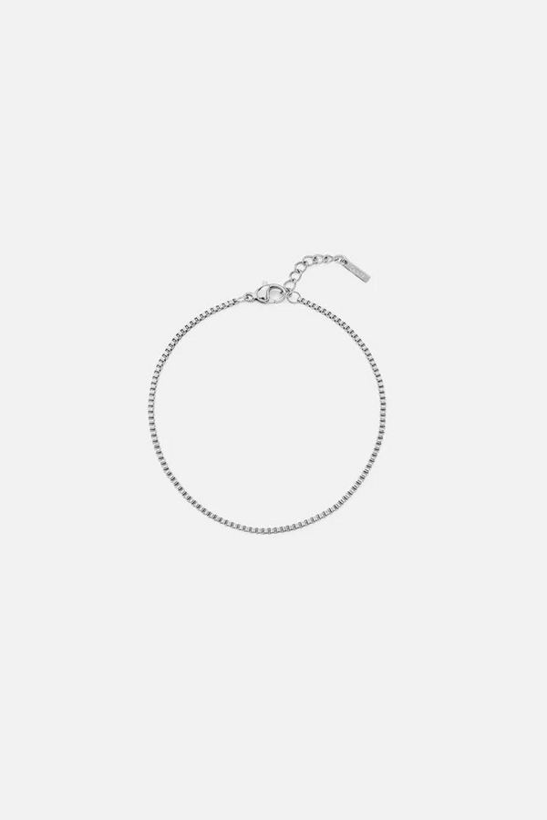 "Electra" Silver Minimal Chain Bracelet