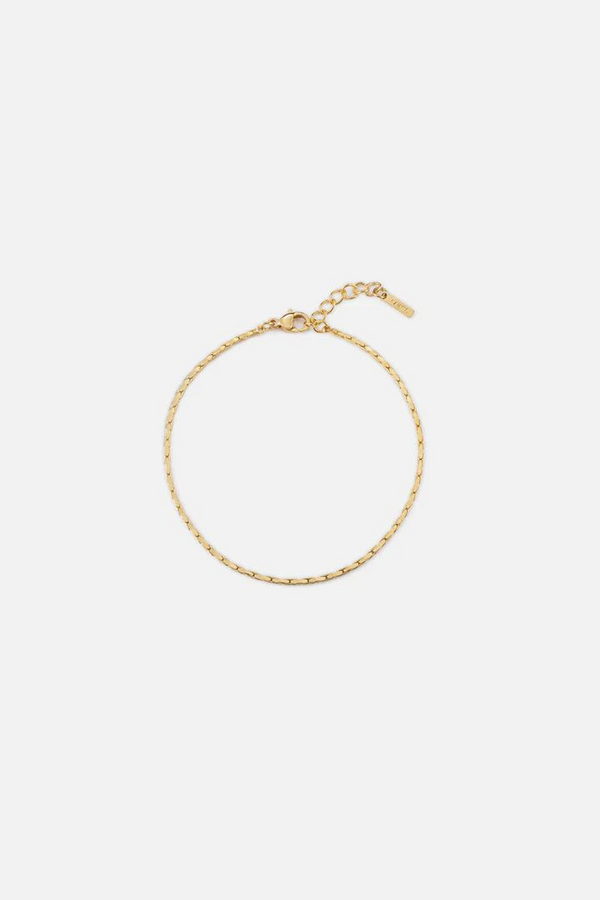 "Electra" Gold Wire Chain Bracelet