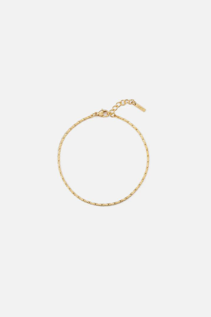 "Electra" Gold Wire Chain Bracelet