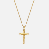 "CRUCIFIX" PENDANT - GOLD