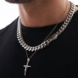 "CRUCIFIX" PENDANT - SILVER