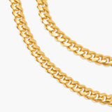 "Helios" Gold Cuban 5mm Chain