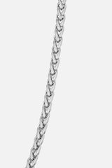 "Nyx" Silver Wheat 3mm Chain