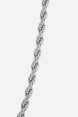 "Olympus" Silver Rope 5mm Chain