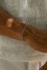 "Electra" Silver Minimal Chain Bracelet