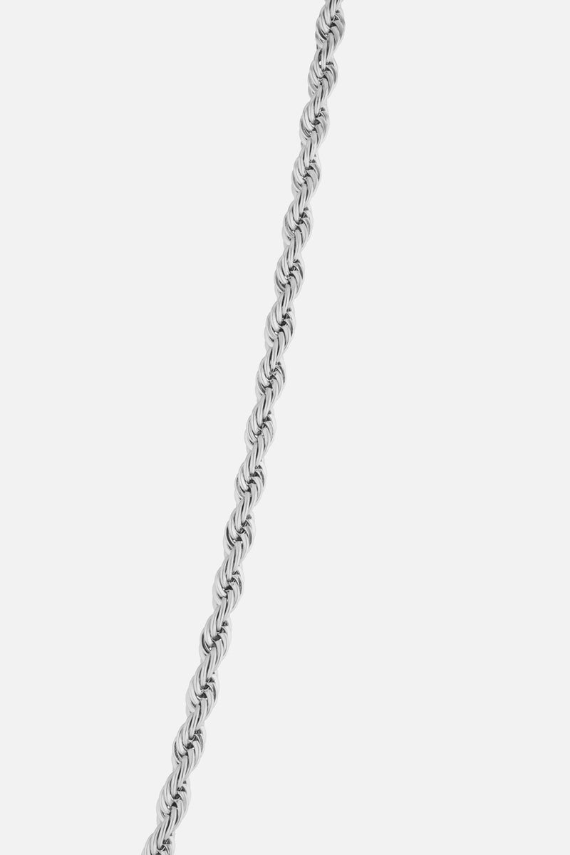 "Nereid" Silver Rope 3mm Chain