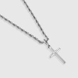 "CROSS" PENDANT - SILVER