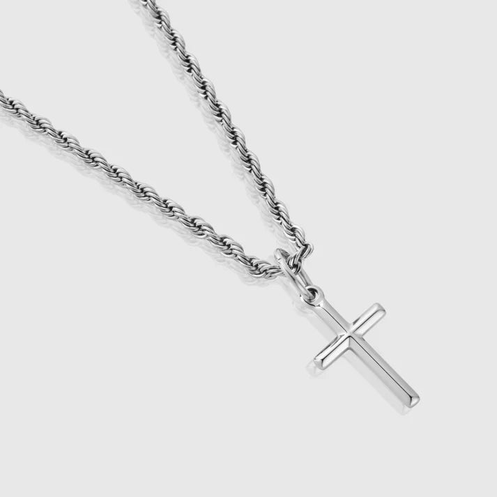 "CROSS" PENDANT - SILVER