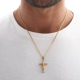 "CRUCIFIX" PENDANT - GOLD