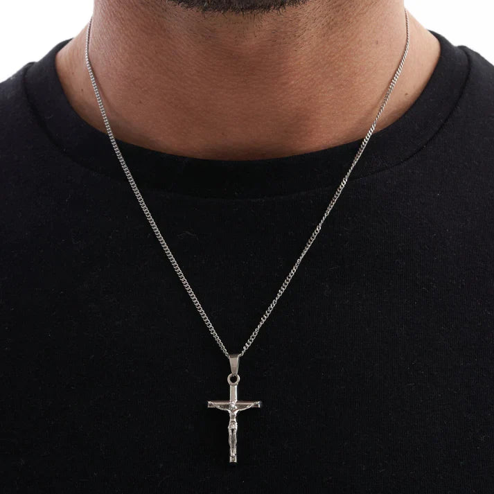 "CRUCIFIX" PENDANT - SILVER