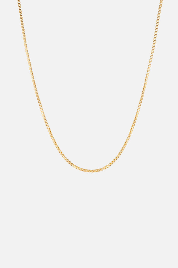 "Triton" Gold Box Chain