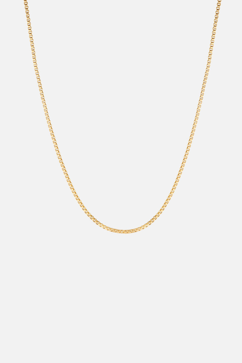 "Triton" Gold Box Chain