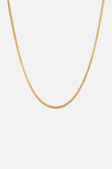 "Zeus" Gold Square Chain