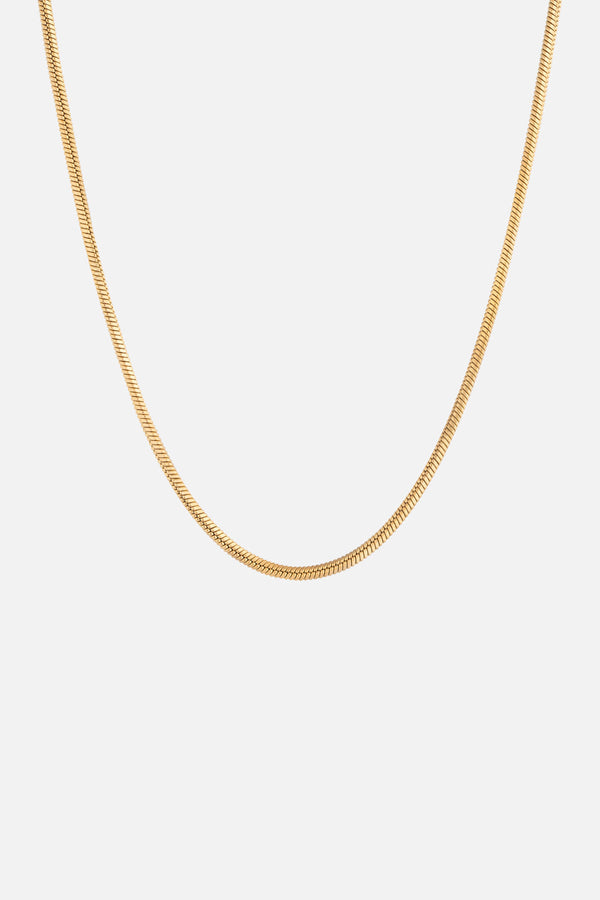 "Zeus" Gold Square Chain