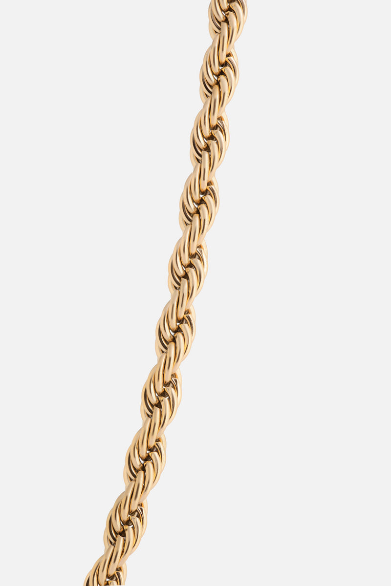 "Olympus" Gold Rope 5mm Chain