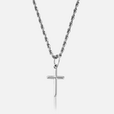 "CROSS" PENDANT - SILVER