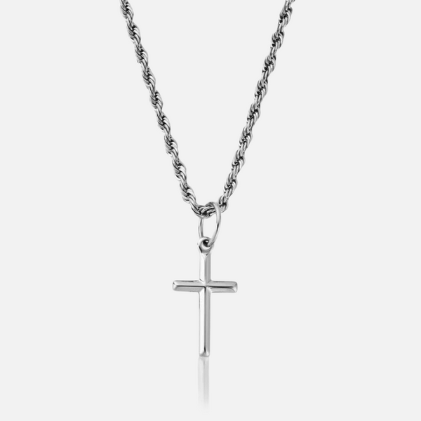 "CROSS" PENDANT - SILVER