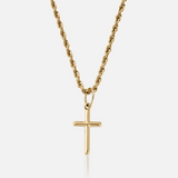 "CROSS" PENDANT - GOLD